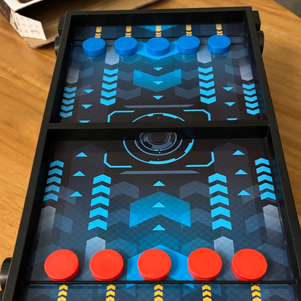 Blue and Red Tabletop Game